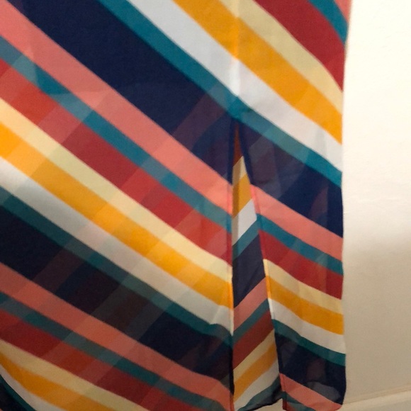 Striped Multicolor Maxi Dress - Picture 7 of 8